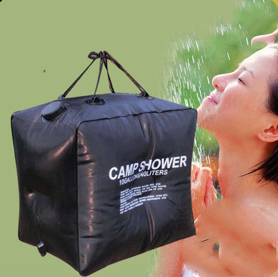 Surefire Solar-Heated Portable Camp Shower (20L/40L) – Eco-Friendly Outdoor Pressure Shower for Camping & Hiking
