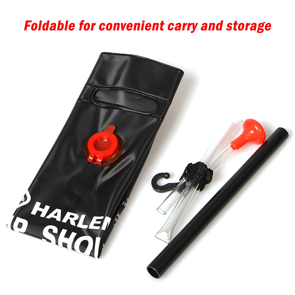 Surefire Solar-Heated Portable Camp Shower (20L/40L) – Eco-Friendly Outdoor Pressure Shower for Camping & Hiking