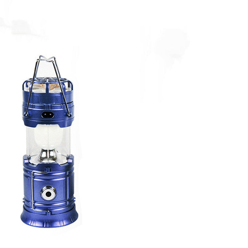 Outdoor Camping Light Solar Rechargeable LED Camping Lantern