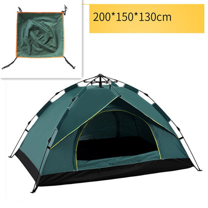 SureFire Camping 3-Second Pop-Up Camping Tent – Waterproof, Windproof & Ultralight for 2–3 People | Easy Setup Shelter for Outdoor Adventures